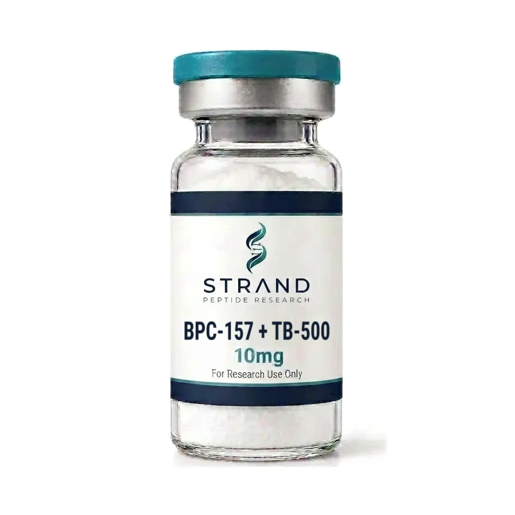 BPC-157 + TB-500 Blend 10mg research vial — Strand BPC-157 + TB-500 Blend 10mg research vial