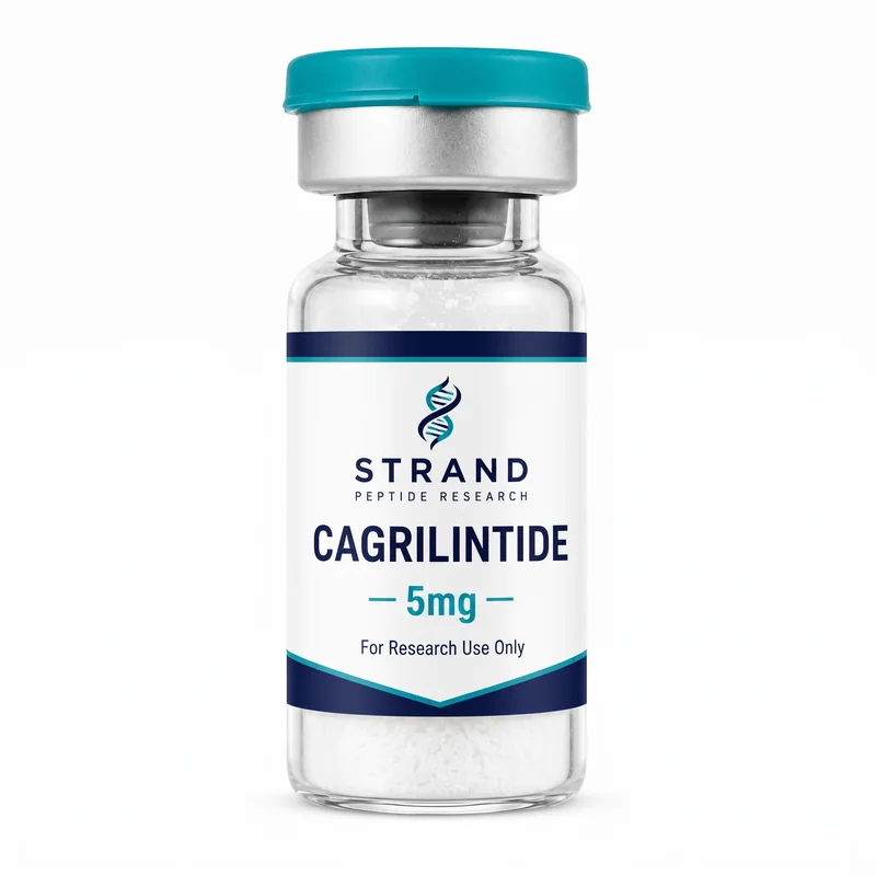 Cagrilintide research peptide vial from Strand Peptide Research Australia