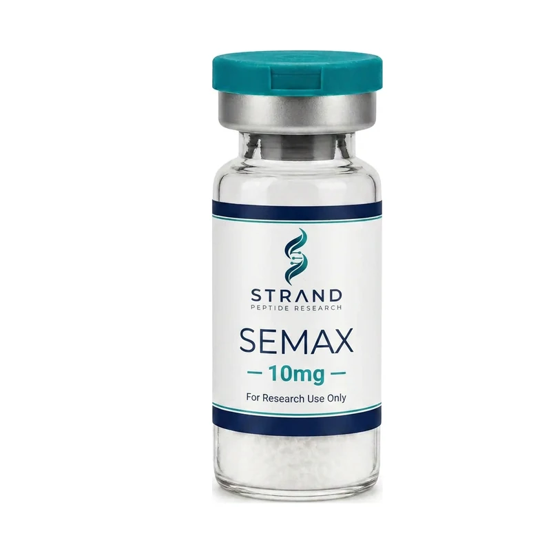 Semax research peptide vial from Strand Peptide Research Australia