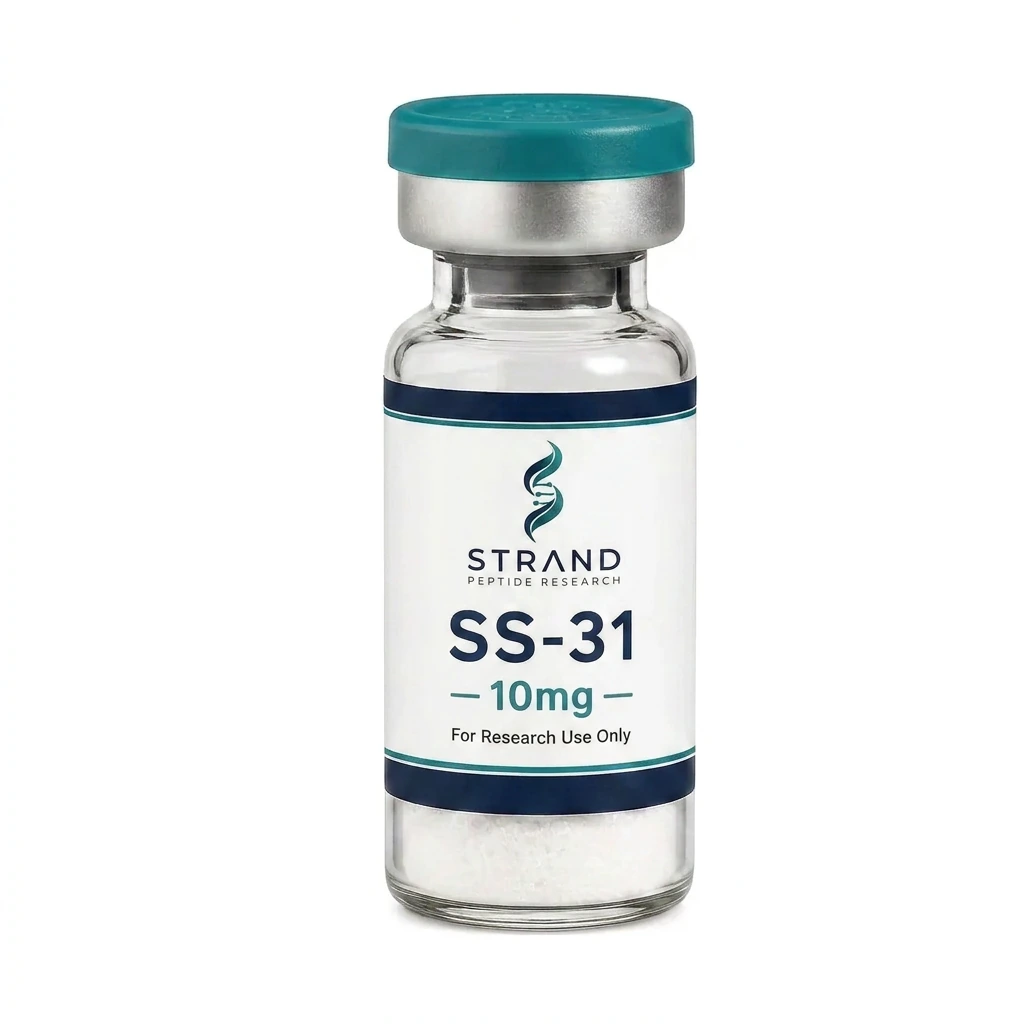 SS-31 10mg research vial — SS-31 10mg vial by Strand Peptide Research