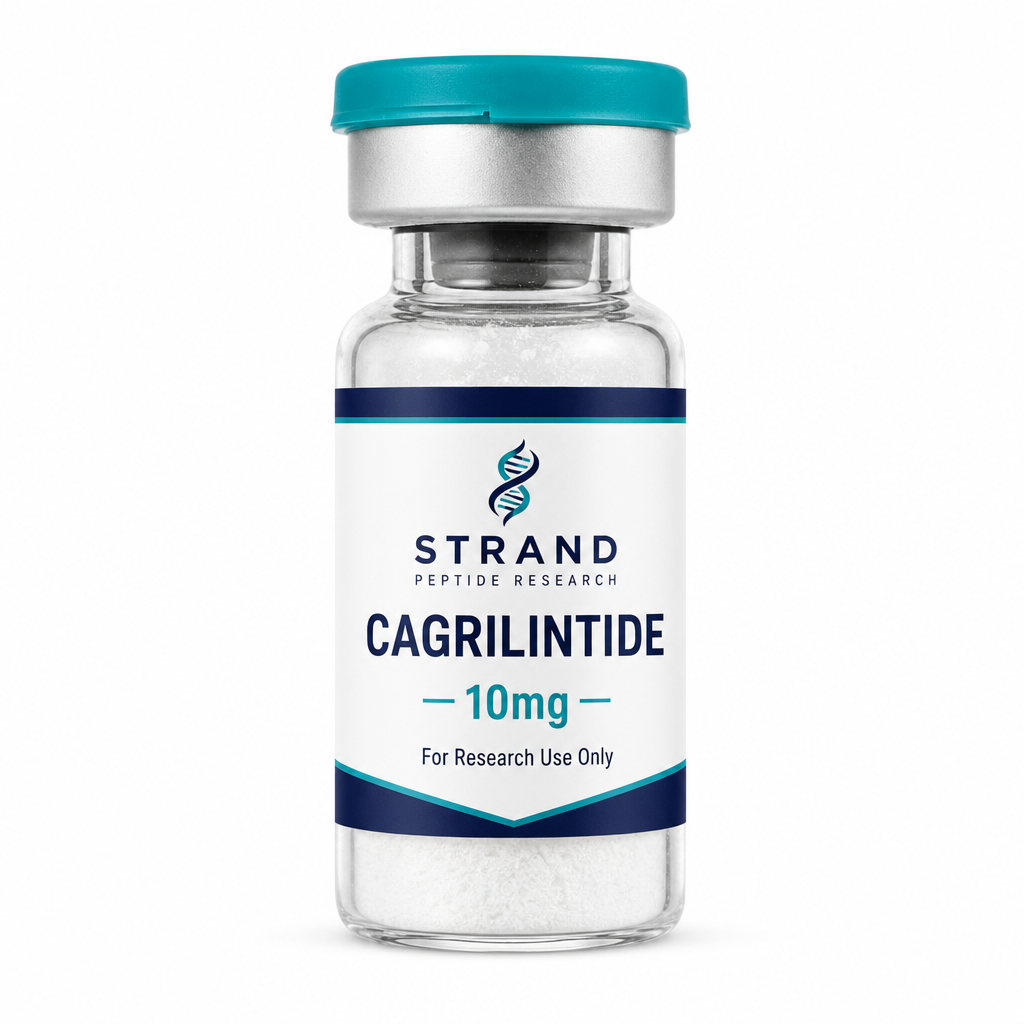 Cagrilintide research peptide vial from Strand Peptide Research Australia
