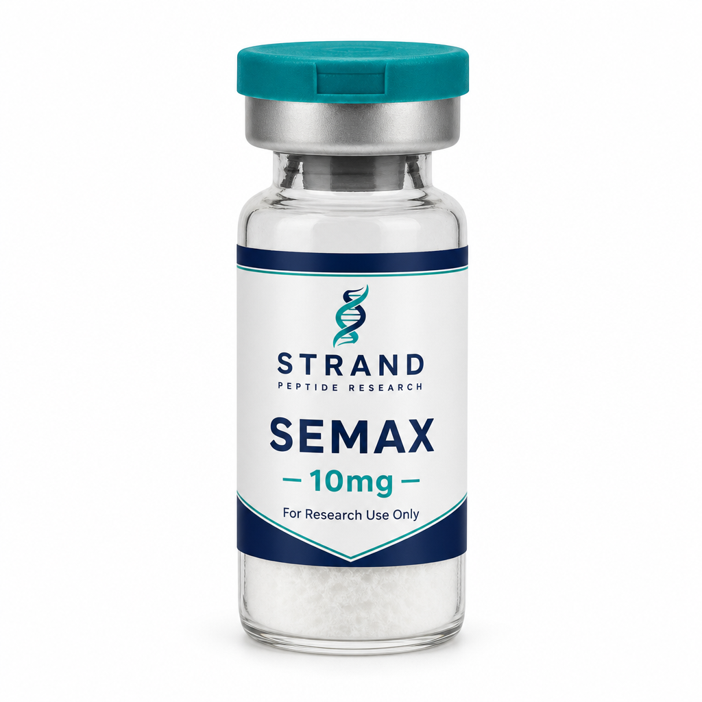 Semax 10mg vial by Strand Peptide Research